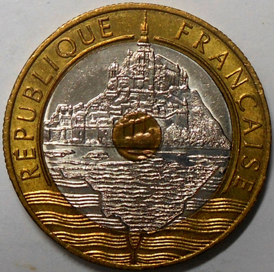 France. 20 francs 1993.