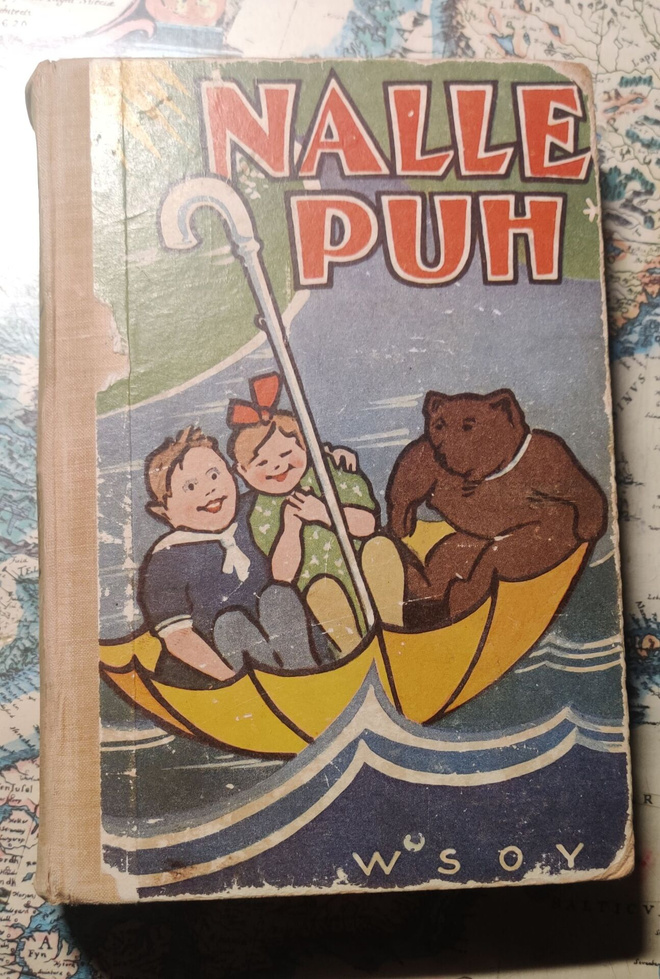 A. A. Milne Nalle Puh (1. suomenkielinen laitos, 1934, WSOY)