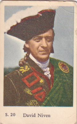 David Niven . Filmitähti, Star.  s44