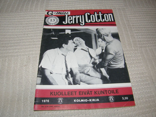 Jerry Cotton 13/1976 Kuolleet eivät kuntoile