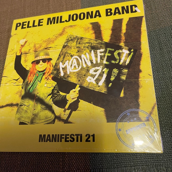 PELLE MILJOONA BAND: Manifesti 21 - EP * FIN 2021