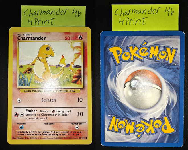 Pokémon Charmander 4 print
