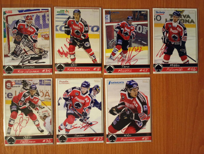 2008-09 Ässät Teamset /25 nimmareita 20€ kpl