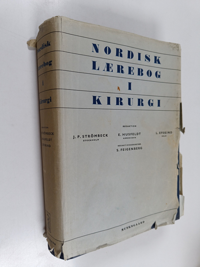 J. P. Strömbeck : Nordisk laerobog i kirurgi