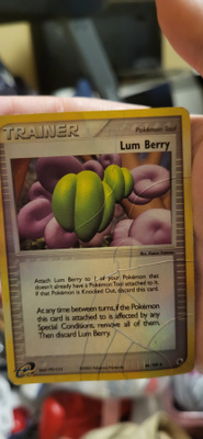Lum Berry 84/109 EX Ruby & Sapphire Pokemon Reverse Holo