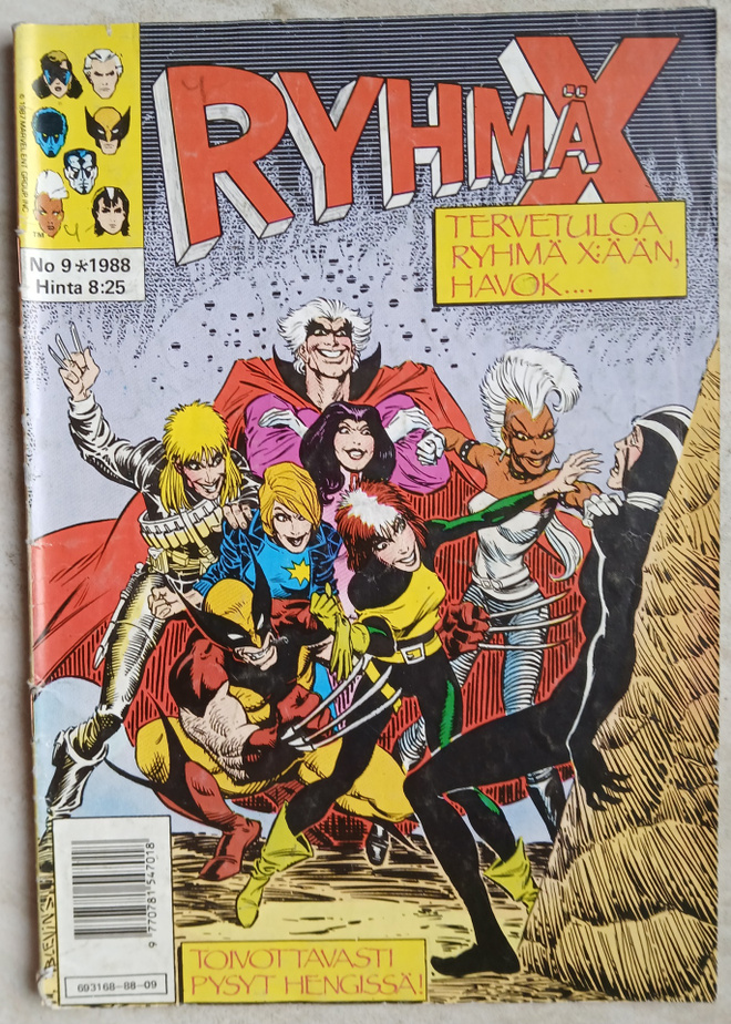 Ryhmä X 9/1988