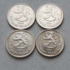 1 markka v. -90-93, 4 kol. unc - pikkukuva 2