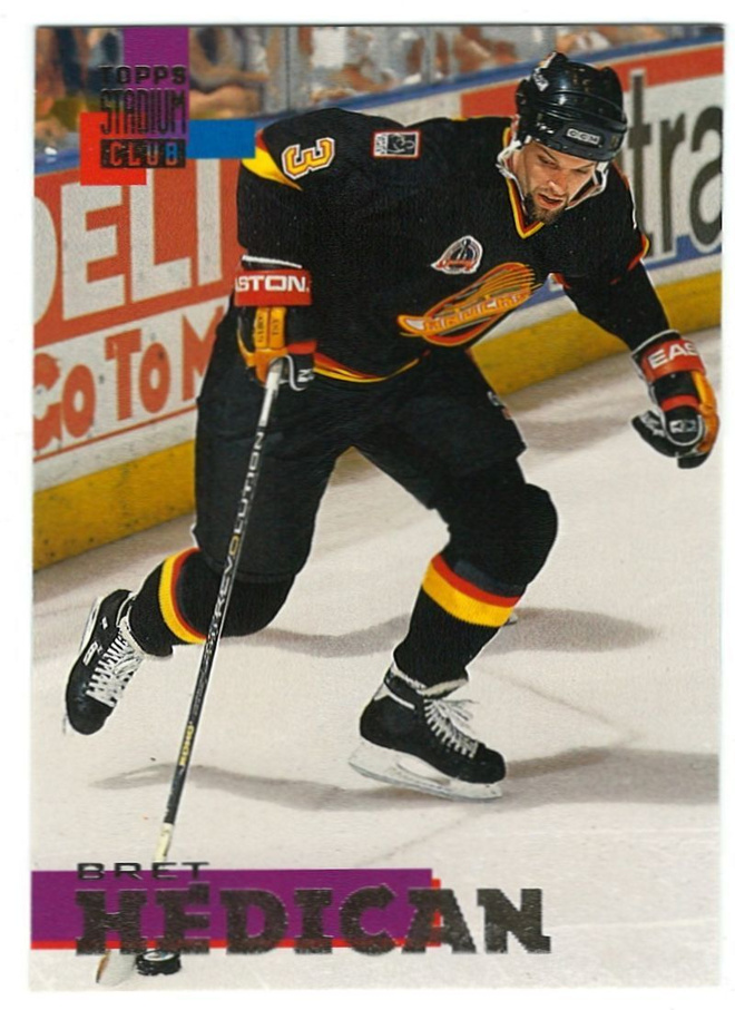 94-95 Topps Stadium Club #27 Bret Hedican