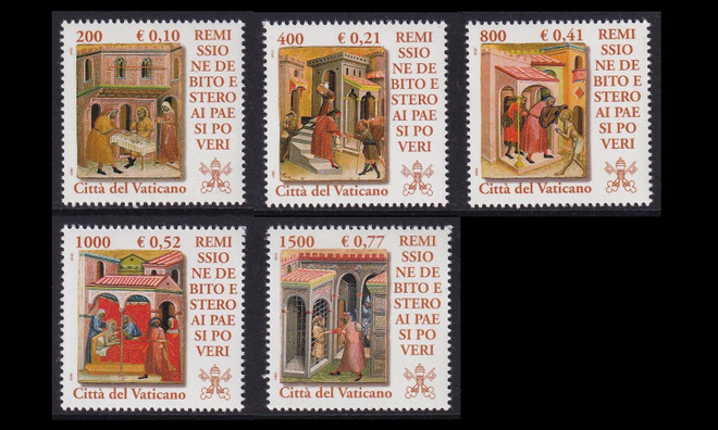 Vatikaani 1381-5 ** Köyhien maiden velan mitätöinti (2001