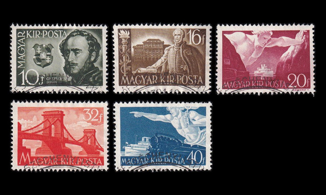 Unkari 660-4 o Poliitikko István Széchenyi (1941)