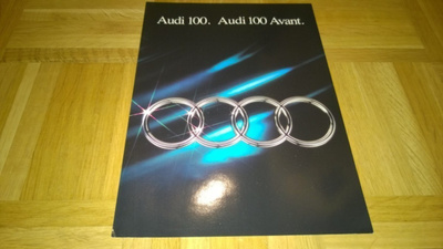 Esite Audi 100 & 100 Avant C3 , noin 1988