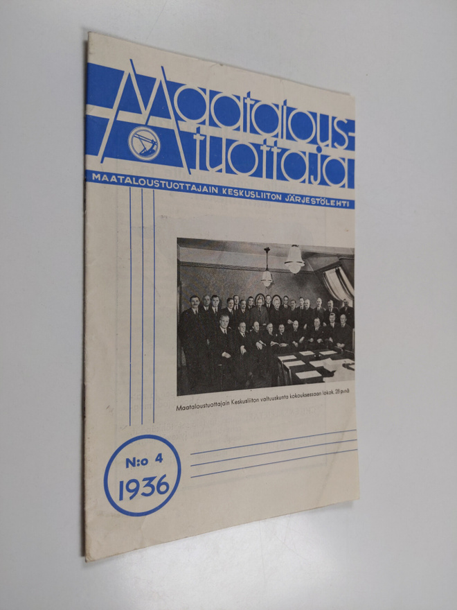 Maataloustuottaja N:o 4/1936