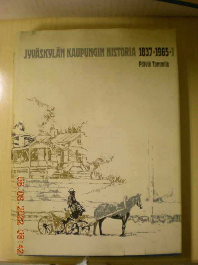 Päiviö Tommila: Jyväskylän kaupungin historia 1 1837-1965