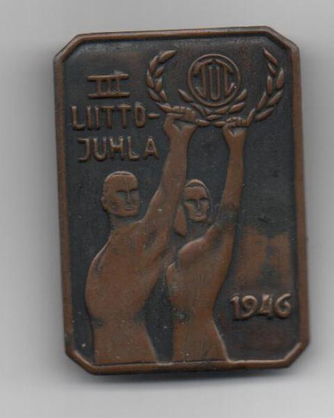 Merkki: TUL III liittojuhla 1946
