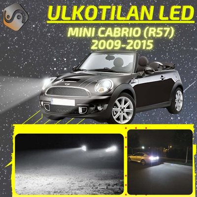 CABRIO (R57) 2009-2015 Ulkoiset LED -valot