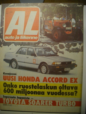 Auto ja liikenne Nro 1/1982 (26.11)