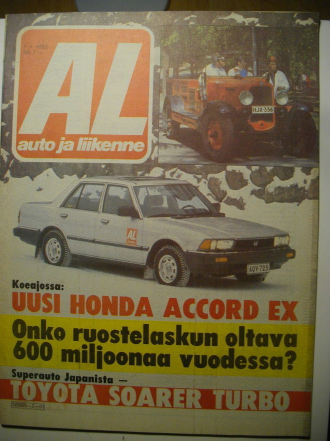 Auto ja liikenne Nro 1/1982 (26.11)