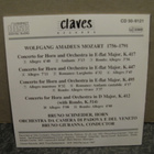 Mozart concertos for Horn and O.-Bruno Schneider cd - pikkukuva 2
