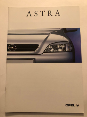 Myyntiesite - Opel Astra - 2/2001