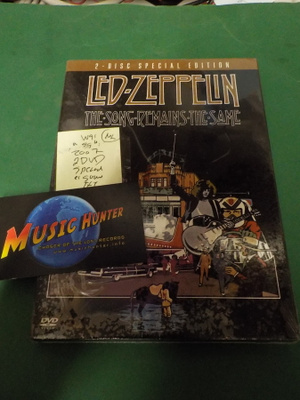 LED ZEPPELIN - THE SONG REMAINS THE SAME UUSI 2DVD