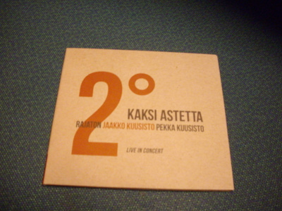 RAJATON: Kaksi astetta CD (Live) Sis.postikulut