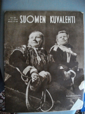 Suomen Kuvalehti Nro 20/1947 (6.11)