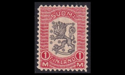 83 ** M-Vaasa 1mk (1918)