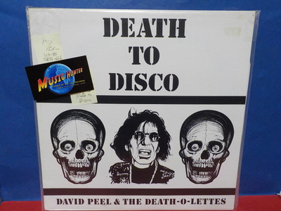 David Peel & The Death-O-Lettes – Death To Disco M-/EX- LP