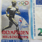VANHA Kangasmerkki Olympia Helsinki 1952 - pikkukuva 1