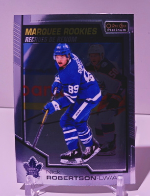 Nick Robertson Marquee Rookies OPC Platinum