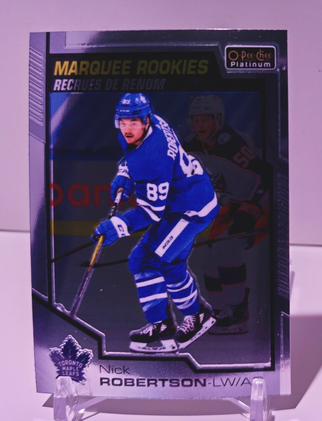 Nick Robertson Marquee Rookies OPC Platinum