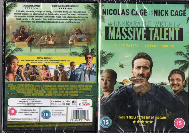 Unbearable Weight Of Massive Talent	(9 344)	UUSI		,