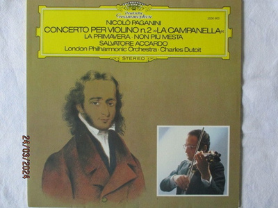 Niccolo Paganini LA CAMPANELLA, - LA PRIMAVERA (LP)