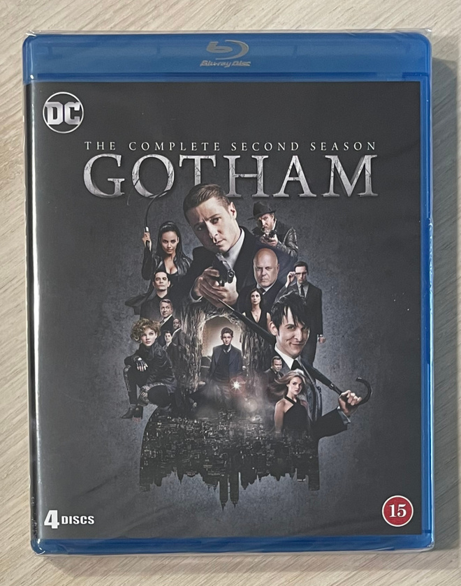 GOTHAM: Kausi 2 (Blu-ray) DC Comicsin sarjakuvista (UUSI)