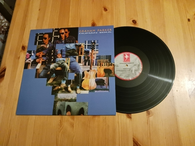 Graham Parker – Human Soul lp orig UK 1989 Rock'n'Roll nm