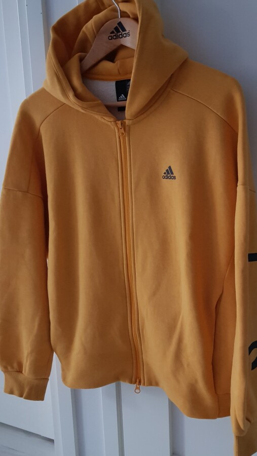 Keltainen Adidas Performance Huppari - koko 36