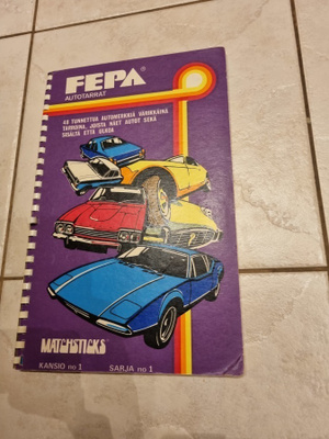 FEPA autotarrat keräilykansio