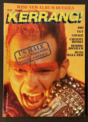 Kerrang 1985 : Kiss , Cherry Bombz , Savage , Dio , Y&T