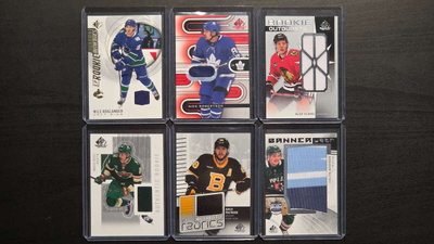 Jääkiekkokortteja Memorabilia - Patch & Jersey (NHL)