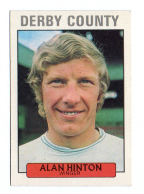 Purkkakuva Jalkapallo n:o 137 ALAN Hinton. DERBY COUNTY