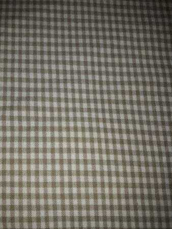 Beige ruutu puuvillakangas 240x150cm