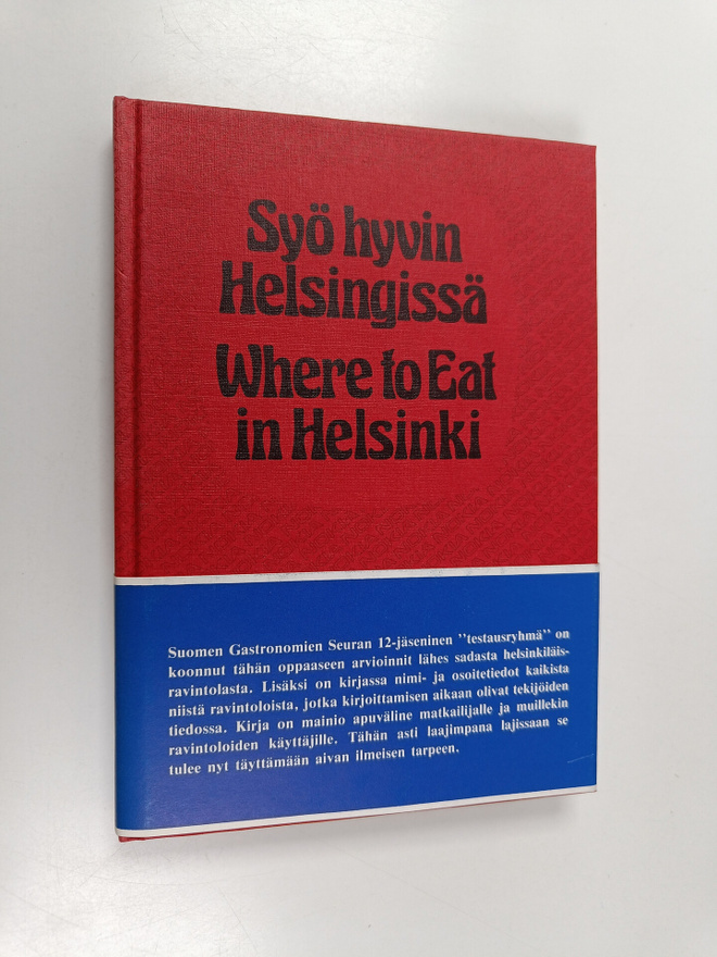 Syö hyvin Helsingissä = Where to eat in Helsinki