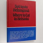 Syö hyvin Helsingissä = Where to eat in Helsinki - pikkukuva 1