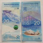 Kiina: 2 x 20$, 2022 UNC Olympialaiset polymer+paperi - pikkukuva 2