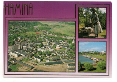 Hamina: ilmakuva ym