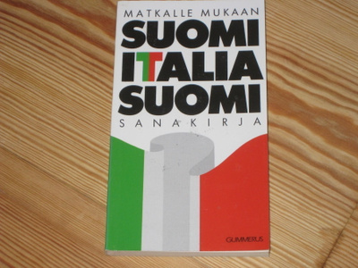Suomi-Italia-Suomi-sanakirja 9.p nid. v. 2006