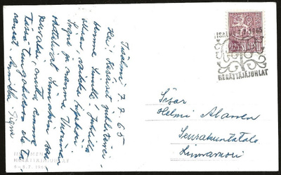 Erikoisleima Iisalmi (1965) Herättäjäjuhlat