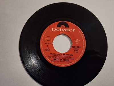 MATTI JA TEPPO - PALJON SAIN - PALJON NÄIN 7 " ( FAZER 1972 