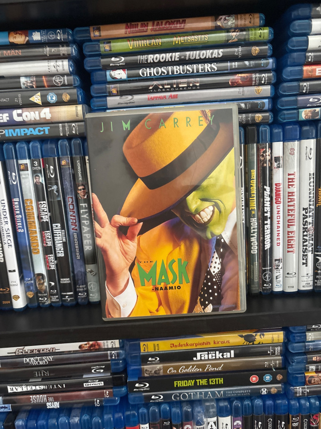 The Mask Naamio (1994) Jim Carrey