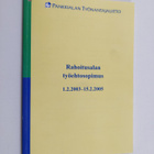 Rahoitusalan työehtosopimus 1.2.2003-15.2.2005 - pikkukuva 1